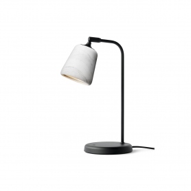 Material | lampa stołowa | biały marmur