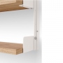 New Works Wall Shelf 1900 | system regałów | dąb / biały