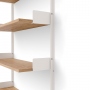 New Works Wall Shelf 1900 | system regałów | dąb / biały