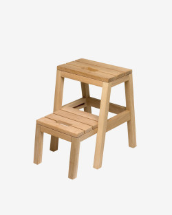 Dania Step Ladder | Drabinka z litego drewna - składana