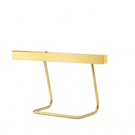 T-MODEL | lampa stołowa | polerowany mosiądz
