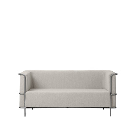 Modernist Sofa | Beige Bouclé | sofa 2 os.