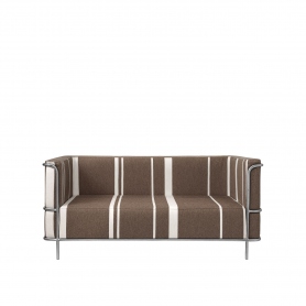 Modernist Sofa | minimalistyczny wzrór w pasy | 2 os.