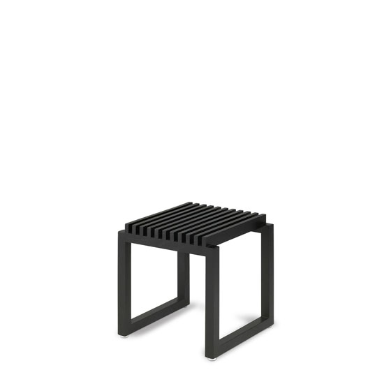 Cutter | stołek, Dąb Barwiony | Kolor: Czarny - Skagerak. Sklep internetowy HomeNook