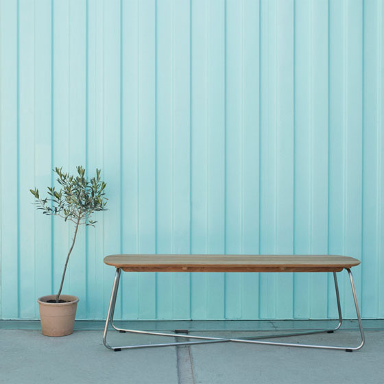 Lilium | ławka ogrodowa, Tek - Skagerak. Sklep internetowy HomeNook