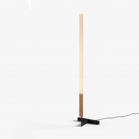 F-MODEL | lampa podłogowa | polerowana miedź