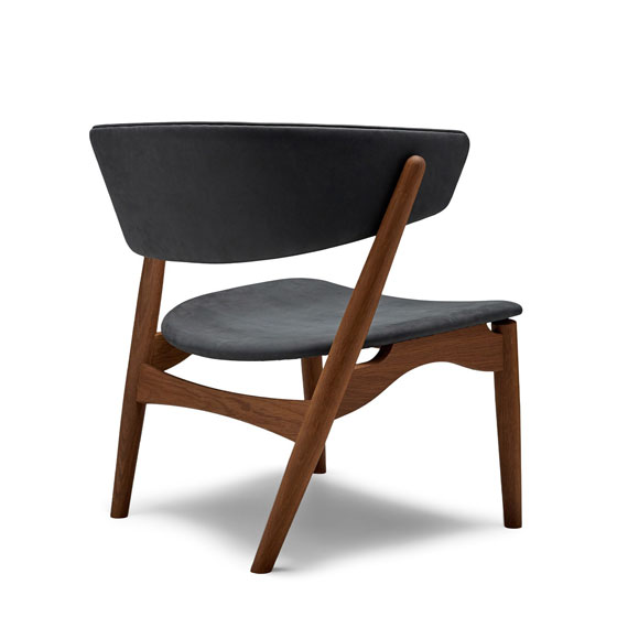 Sibast Lounge No 7 | Fotel | dąb / skóra, Przydymiony Dąb Skóra | Kolor: Dunes Antracyt - Sibast. Sklep internetowy HomeNook