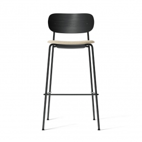 Co Bar Chair | krzesło barowe - h. 75 cm | tapicerowane siedzisko
