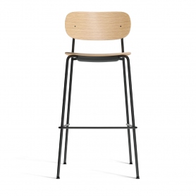 Co Bar Chair | krzesło barowe - h. 75 cm | drewniane siedzisko