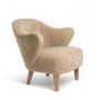 Ingeborg | fotel | tapicerka: sheepskin