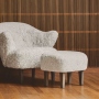 Ingeborg | fotel | tapicerka: sheepskin