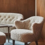 Ingeborg | fotel | tapicerka: sheepskin