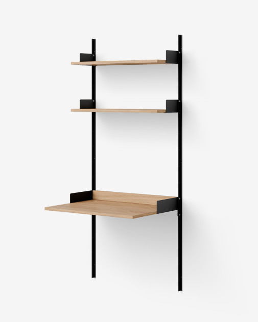 New Works Study Shelf | New Works | Modułowy regał z biurkiem