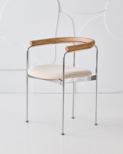 BAIA Chair | dk3 | Krzesło z drewna i stali