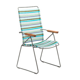 CLICK | krzesło ogrodowe | 5 regulowanych pozycji