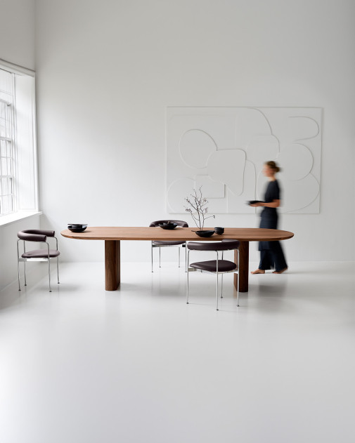 Plush Table Oval | dk3 | Owalny stół z litego drewna