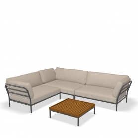LEVEL | Zestaw Narożna Sofa modułowa + Stolik kawowy