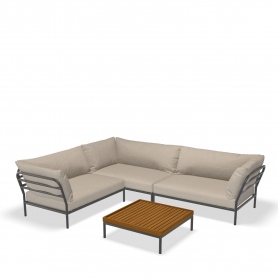 LEVEL2 | Zestaw Narożna Sofa modułowa + Stolik kawowy