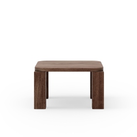 Atlas Coffee Table | stolik kawowy - 60x60 | przydymiony dąb