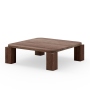 Atlas Coffee Table | stolik kawowy - 82x82 | przydymiony dąb