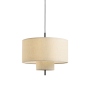 Margin | lampa wisząca Ø70 cm | beżowy abażur