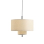 Margin | lampa wisząca Ø70 cm | beżowy abażur