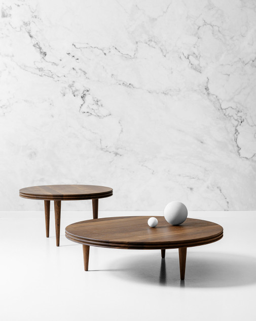 Okrągły stolik kawowy Groove Coffee Table