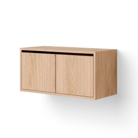 New Works Cabinet | szafka wisząca niska z drzwiczkami