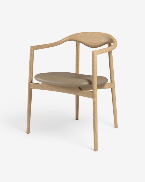 JARI Dining Chair | Brdr. Krüger | Tapicerowane krzesło z podłokietnikami