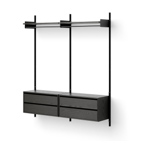 New Works Wardrobe Shelf Cabinet w. Drawers | system regałów - garderoba z szafką z szufladami