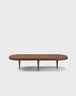 Groove Coffee Table Oval | dk3 | Owalny stolik kawowy