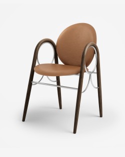 Arkade Chair | Brdr. Krüger | Krzesło tapicerowane z podłokietnikami