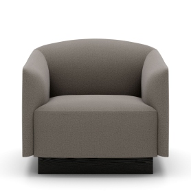 Shore Lounge Chair Plinth | fotel z cokołem