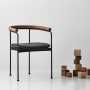 BAIA CHAIR | krzesło | Black (czarny)
