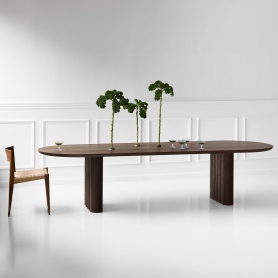 PLUSH TABLE OVAL | stół do jadalni owalny