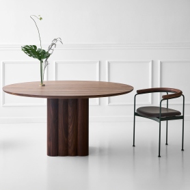 PLUSH TABLE ROUND | stół do jadalni okrągły