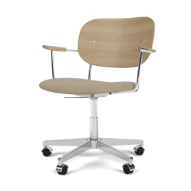 Co Task Chair | krzesło obrotowe | tapicerowane siedzisko / aluminiowa podstawa z podłokietnikami