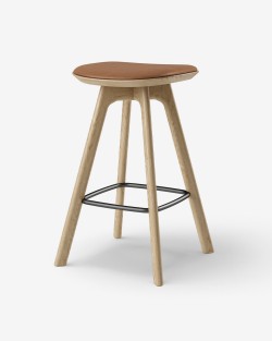 Pauline Bar Stool | Brdr. Krüger | Tapicerowany hoker barowy