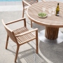 RIB Round Dinning Table | okrągły stół ogrodowy