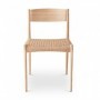 PIA CHAIR | krzesło | dąb / naturalny sznurek, Dąb Ręcznie Tkane | Papierowy Sznurek - dk3. Sklep internetowy HomeNook