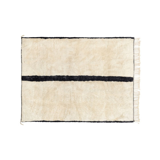 Meridian | Beni Rugs | Stwórz Swój Dywan, Natural Wool Midnight Black - Beni Rugs. Sklep internetowy HomeNook