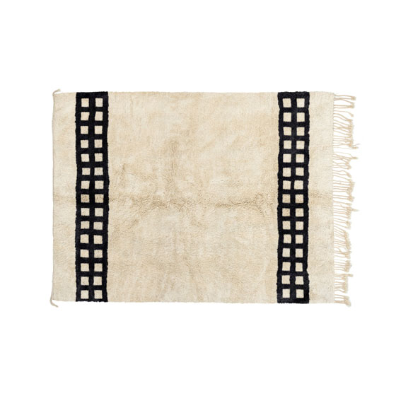 Little Boxes | Beni Rugs | Stwórz Swój Dywan, Natural Wool Midnight Black - Beni Rugs. Sklep internetowy HomeNook