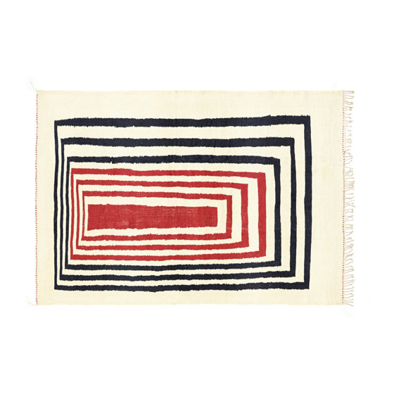 Boxes II | Beni Rugs | Stwórz Swój Dywan, Scarled Red Midnight Black - Beni Rugs. Sklep internetowy HomeNook