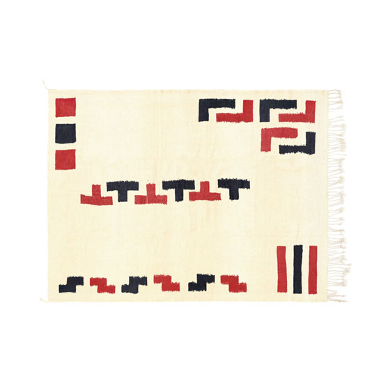 Tetris | Beni Rugs | Stwórz Swój Dywan, Midnight Black Scarled Red - Beni Rugs. Sklep internetowy HomeNook