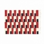 Checkers | Beni Rugs | Stwórz Swój Dywan, Natural Wool Scarled Red - Beni Rugs. Sklep internetowy HomeNook