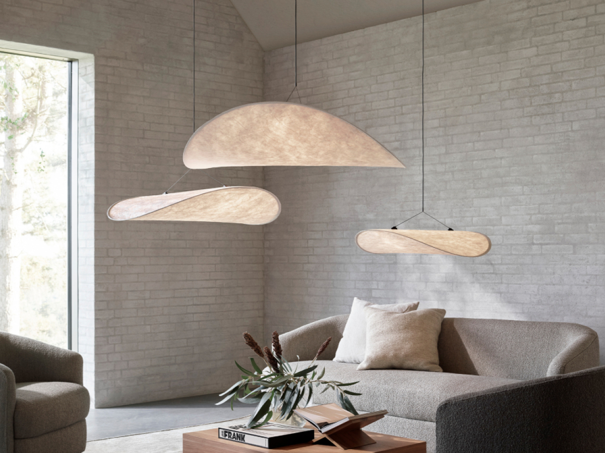 Lampa Tense  – lekkość formy w architektonicznej skali